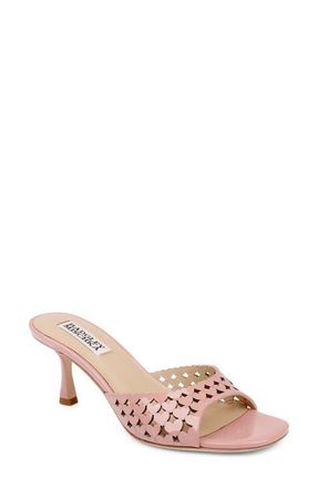 Badgley Mischka Windy Slide Sandal in Clay Patent at Nordstrom, Size 8.5