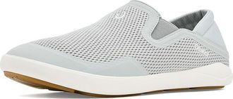 Olukai Moku Slip-on Mens Shoes Cloud Grey/Ash : 10.5 D - Medium, Textile