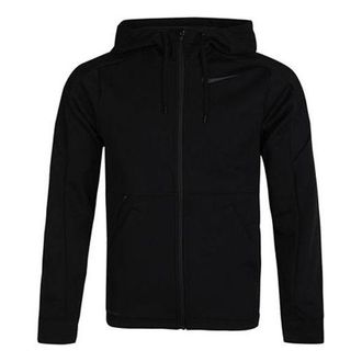 Nike Therm logo Training Hooded Jacket Black CU7359-010