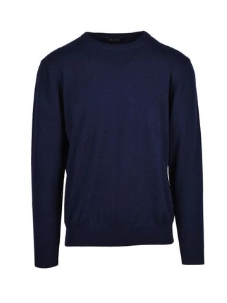 Giancarlo Abbigliamento Giancarlo Desenzano Crewneck Sweater - Blue