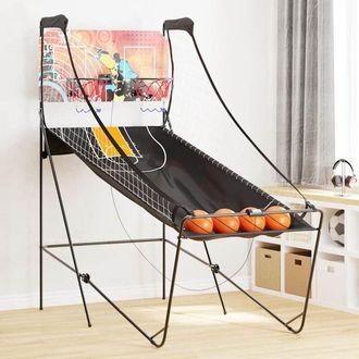 vidaXL Vidaxl - M&aacute;quina Recreativa De Baloncesto Con 4 Bolas Para 2 Jugadores