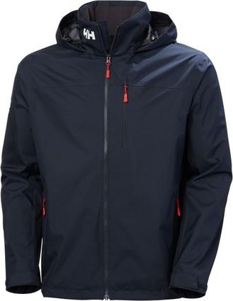 Helly Hansen Crew Hooded Jacket 2.0 Regenjacke f&uuml;r Herren | blau