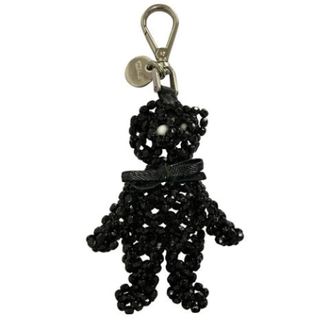 Prada Pre-owned Canvas Key Holder - Dames - Vintage Accessoires - Zwart - ONE Size - Vintage