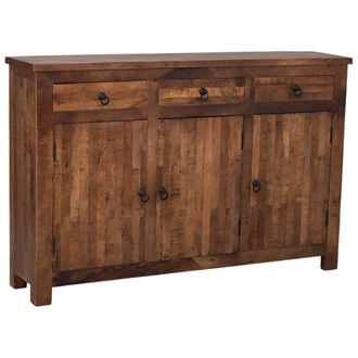 Wanderlust Deco Aparador de madera natural 155x36x102