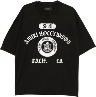 Amiri Hombre, Camisetas, Negro, Talla: 2XL