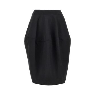 Jacquemus Ovalo wool skirt Woman 36