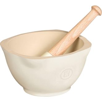 Emile Henry Made In France Mortar and Pestle in Clay at Nordstrom