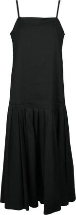 Fabiana Filippi Long Cotton Dress - Black