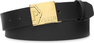 Philipp Plein Leather Belt Iconic Plein