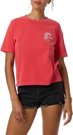 O'Neill Salty Circle Cotton Graphic T-Shirt in Lava Red at Nordstrom, Size Xx-Large
