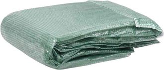 vidaXL Cubierta Repuesto De Invernadero Verde (16 M&sup2;) 400x400x200 Cm Vidaxl