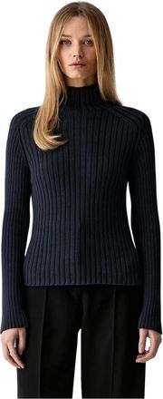 Marc O'Polo Maglione Dolcevita - - Knitwear - Donna - Blu - M