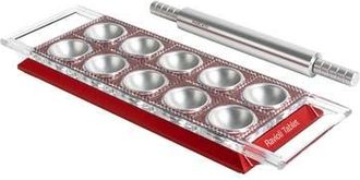 Marcato Atlas Tablet Pasta Maker, Made in Italy, Makes 10 Raviolis in Red at Nordstrom