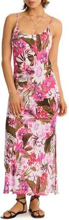 Sea Level Australia Isla Cover-Up Maxi Slipdress in White at Nordstrom Rack, Size X-Small