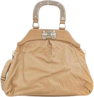 Celine Borsa Tote in Pelle Pre-owned - - Pre-owned - Donna - Beige - ONE SIZE