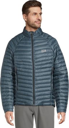 Mountain Hardwear Ghost Whisperertm Jacket Mens Clothing Adriatic Blue : 2XL, Down/Nylon