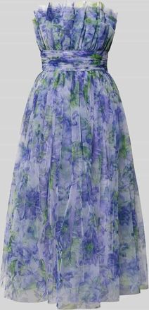 Lace & Beads Regular Fit Midikleid mit floralem Allover-Print in Purple, Gr&ouml;&szlig;e XXS