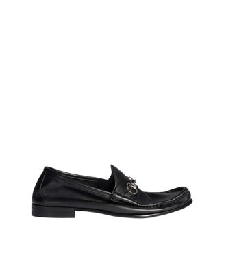 Gucci Black Lugano Loafers