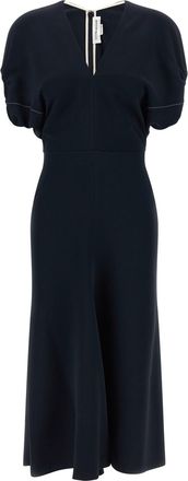 Victoria Beckham Edith Dresses Blue