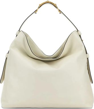 Gucci large Beatrix leather tote bag - women - Calf Leather - One Size - Neutrals