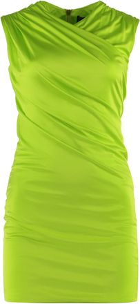 Versace Womens Viscose Dress - Green - Size EU 40 (Womens)