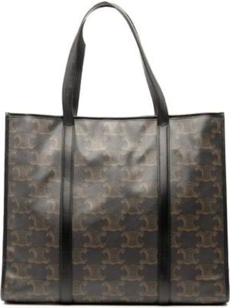 Celine Pre-owned Tote Bags, female, Black, Size: ONE SIZE Pre-owned Leather Tote Bag