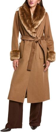 Via Spiga Wool-Blend Coat