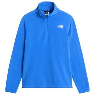 The North Face Glacier Fleece 1/4 Zip Jacket Fleecepullover f&uuml;r Damen | blau