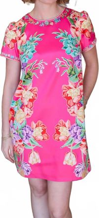 Elizabeth & James Louisa Mini Dress In Tulip