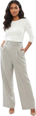 Ami Grey Relaxed Pleated Pants
