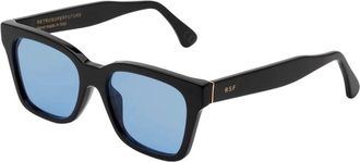 Retro Superfuture America Azure Zonnebrillen - unisex - Zonnebrillen - Zwart - 52 MM - Accessoires
