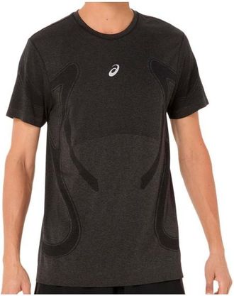 Asics Road Seamless S/S Top Laufshirt f&uuml;r Herren | schwarz