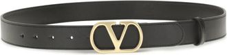 Valentino Garavani Black CINTURA VLOGO SIGNATURE