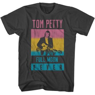American Classics Tom Petty Full Moon Fever Mens Short Sleeve T Shirt Classic Rock 80s Music Vintage Style Graphic Tees, Smoke, Medium