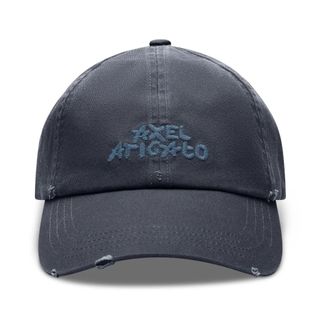 Axel Arigato Floral Washed Cap - unisex - Petten - Blauw - ONE Size - Katoen - Accessoires