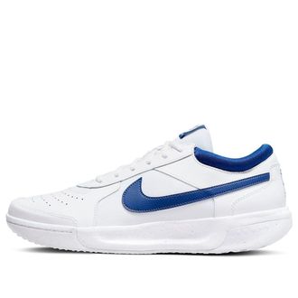 Nike Court Zoom Lite 3 White Deep Royal Blue DH0626-141
