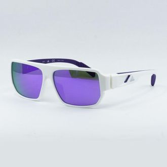 adidas SP0038 21Z White/Mirrored Purple Gradient