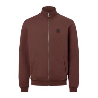Belstaff Felpa con zip integrale - - Sweatshirts & Hoodies - Uomo - Marrone - S