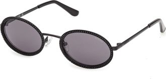 Guess GU00295 01A Womens Sunglasses Black Size 52