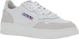 Autry Womens Sneakers Medalist White Leather Cow Trainers