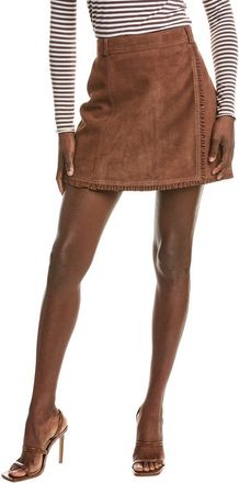 Cinq &agrave; Sept Cinq &Agrave; Sept Scotlyn Suede Mini Skirt