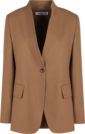 Max Mara Segnale Single-breasted One Button Jacket