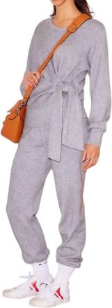 Fifteen Twenty Womens Parker Classic Sweatpants In Gray