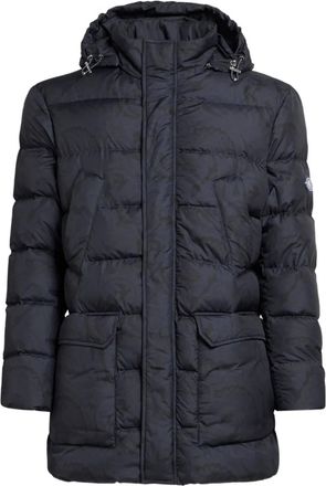 Etro Piumino trapuntato con cappuccio - Nero