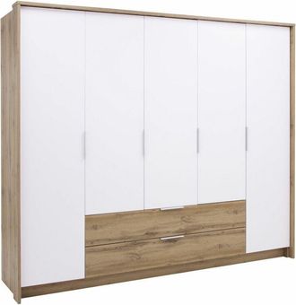 Mirjan24 Armario Honolulu 147, 217x255x65cm, Puertas De Armario: Con Bisagras, N&uacute;mero De Estantes: 12