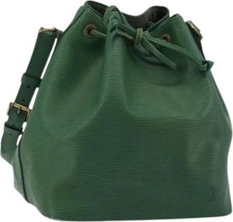 Louis Vuitton Pre-owned Bucket Bags, female, Green, Size: ONE SIZE Pre-owned Epi Bucket Bag