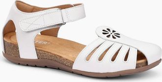 Hotter Womens Dinaric Womens Sandals - White - Size: 4.5