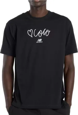 New Balance Love Coco Gauff T-Shirt Asia Sizing Black MT53499BK