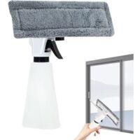 OEM Limpiacristales, Kit Completo De Limpieza De Ventanas Con Botella Pulverizadora, Dispositivo Multifuncional Para Ba&ntilde;o, Puertas, Cocina, Azulejos, Espe