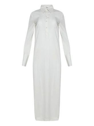 Interior Fletcher collared dress - women - Cotton - M - White